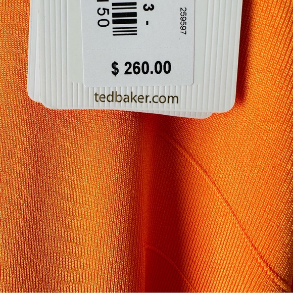 New Ted Baker London Salny Knit circle skirt mini Dress - Picture 10 of 14